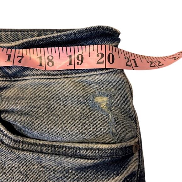 Kut From The Kloth Womens 20W Cut Off Denim Shorts Americana Distressed - Picture 5 of 10